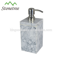 Rectangle Liquid Soap Marble Lotion Dispenser